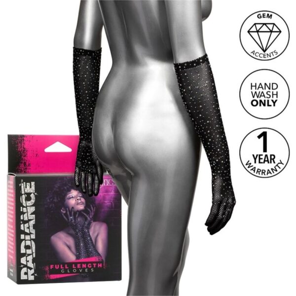 Calexotics - Radiance Guantes Largos Pedrería