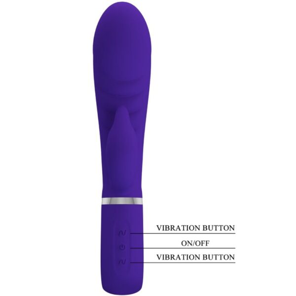 Pretty Love - Prescott Vibrador Punto G Multifunción Lila - Imagen 6