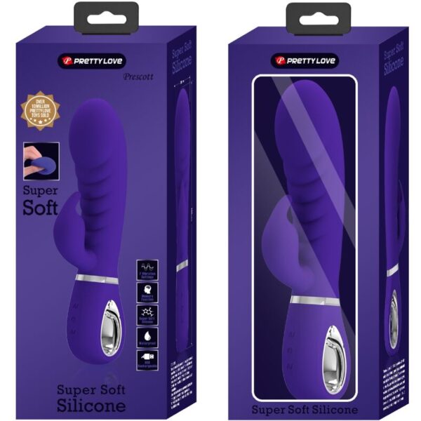 Pretty Love - Prescott Vibrador Punto G Multifunción Lila - Imagen 9