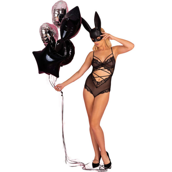 Livco Corsetti Fashion - Kylssiam Lc 90613 Body Negro S/M