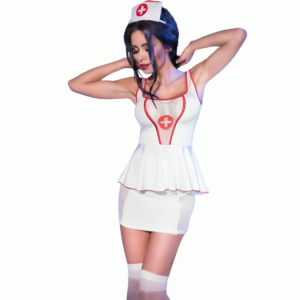 Chilirose - Cr 4160 Disfraz Enfermera Top & Falda S/m