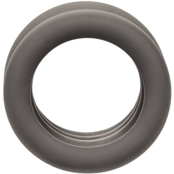 Calexotics - Alpha Anillo Extensión Escroto Doble Negro - Imagen 8