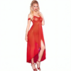 Chilirose - Cr 3716 Babydoll Largo Negro S/m - Imagen 6