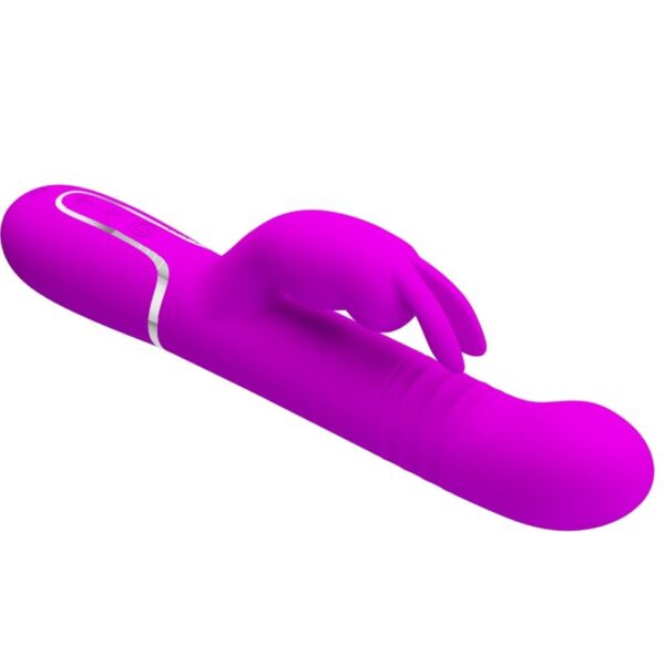 Pretty Love - Vibrador Coale Rabbit Perlas Violeta - Imagen 3