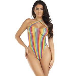 Leg Avenue - Body Cruzado Multicolor