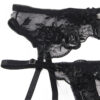 Subblime - Set De 3 Piezas Sujetador + Tanga + Liga Estampado Floral - Imagen 20