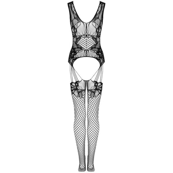 Livco Corsetti Fashion - Julove Bodystocking Negro Talla Única - Imagen 10