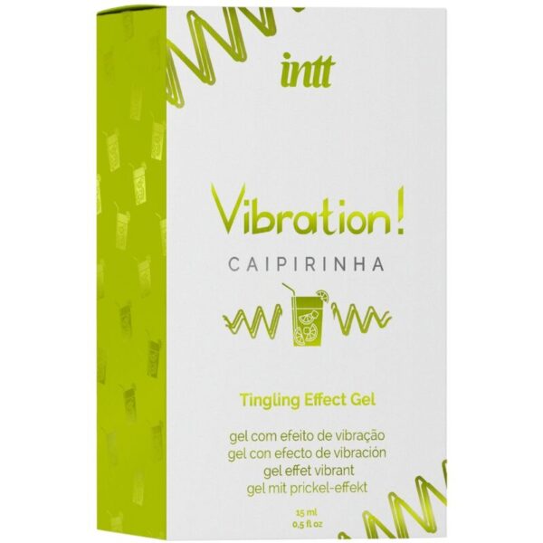 Intt - Potente Estimulante Íntimo Gel Vibrador Liquido Caipirinha 15 Ml - Imagen 3