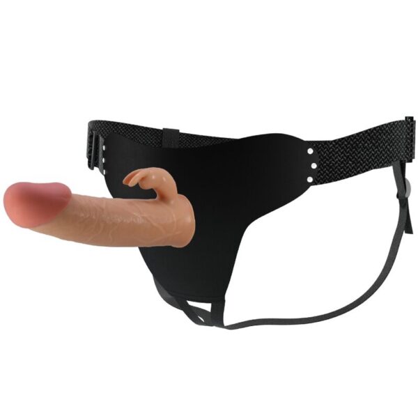Pretty Love - Mavis Harness Briefs Universal Con Dildo 19 Cm Natural - Imagen 5