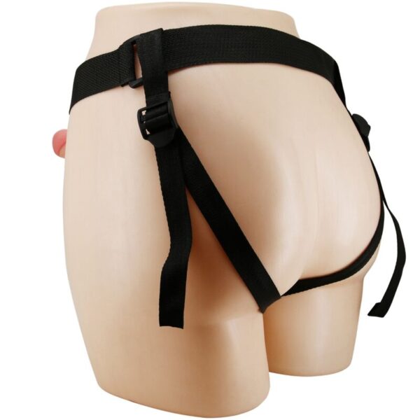 Pretty Love - Mavis Harness Briefs Universal Con Dildo 19 Cm Natural - Imagen 2