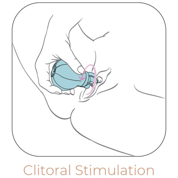 Adrien Lastic - Caress Estimulador Clitoris Azul - Imagen 3