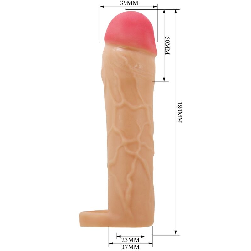 Pretty Love - Hani Funda De Pene Extensora Natural 4 Pretty Love - Hani Funda De Pene Extensora Natural - Imagen 4