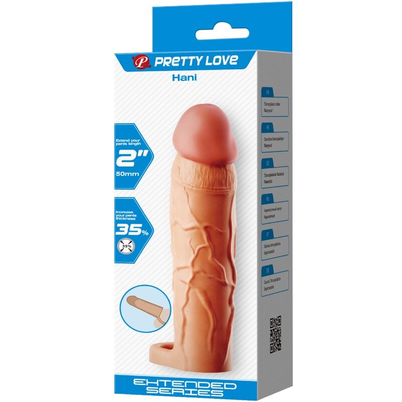 Pretty Love - Hani Funda De Pene Extensora Natural 6 Pretty Love - Hani Funda De Pene Extensora Natural - Imagen 6