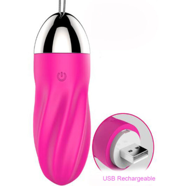 Armony - Sweety Huevo Vibrador Espiral Control Remoto Rosa - Imagen 4