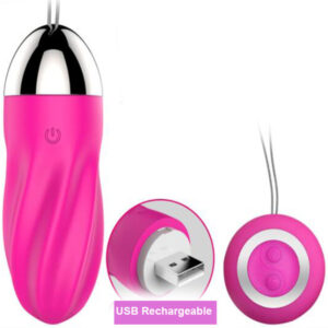 Armony - Sweety Huevo Vibrador Espiral Control Remoto Rosa