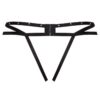 Livco Corsetti Fashion - Nomade Tanga Crotchless Negro S/m - Imagen 4