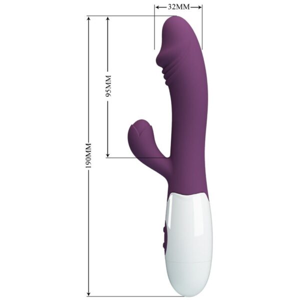 Pretty Love - Snappy Vibrador Punto G Morado - Imagen 7