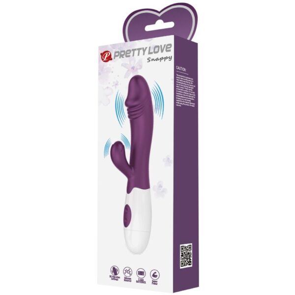 Pretty Love - Snappy Vibrador Punto G Morado - Imagen 10