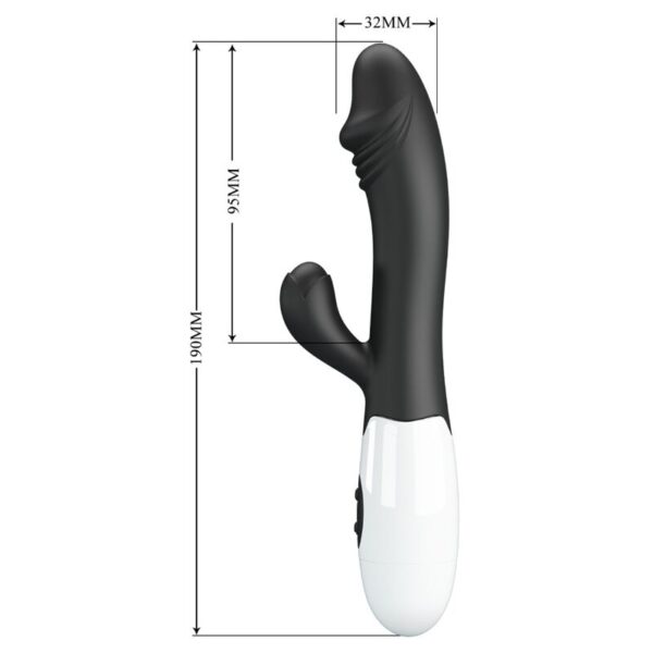 Pretty Love - Snappy Vibrador Punto G Negro - Imagen 7