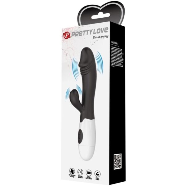 Pretty Love - Snappy Vibrador Punto G Negro - Imagen 10