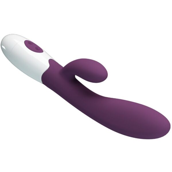 Pretty Love - Alvis Vibrador Rabbit &Amp; Punto G Morado - Imagen 6