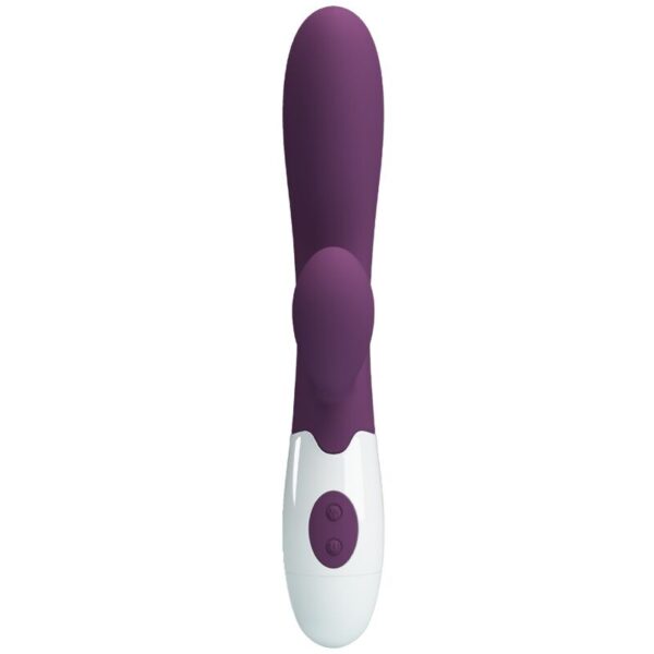 Pretty Love - Alvis Vibrador Rabbit &Amp; Punto G Morado - Imagen 2