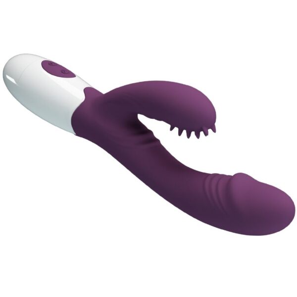 Pretty Love - Andre Vibrador Rabbit &Amp; Estimulador Punto G Morado - Imagen 5