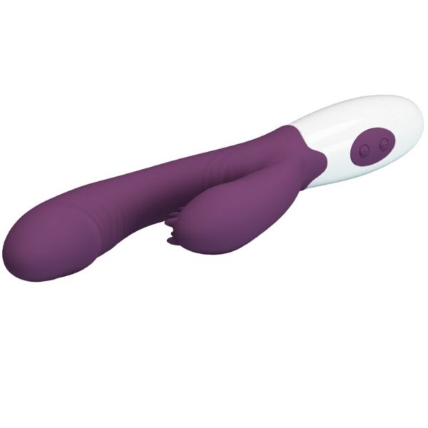 Pretty Love - Andre Vibrador Rabbit &Amp; Estimulador Punto G Morado - Imagen 6
