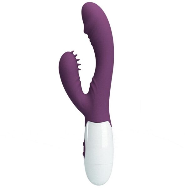 Pretty Love - Butterfly Kiss Vibrador Rabbit &Amp; Estimulador Punto G Morado - Imagen 2