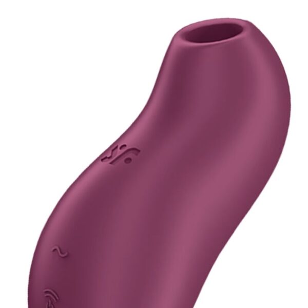 Satisfyer - Pocket Pro 1 Estimulador Clítoris Granate - Imagen 2