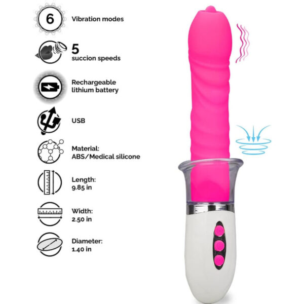 Armony - Liberty Vibrador &Amp; Thrusting Con Lengua