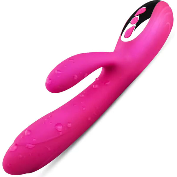 Armony - Vibrador &Amp; Estimulador Flexible Efecto Calor Fucsia - Imagen 5