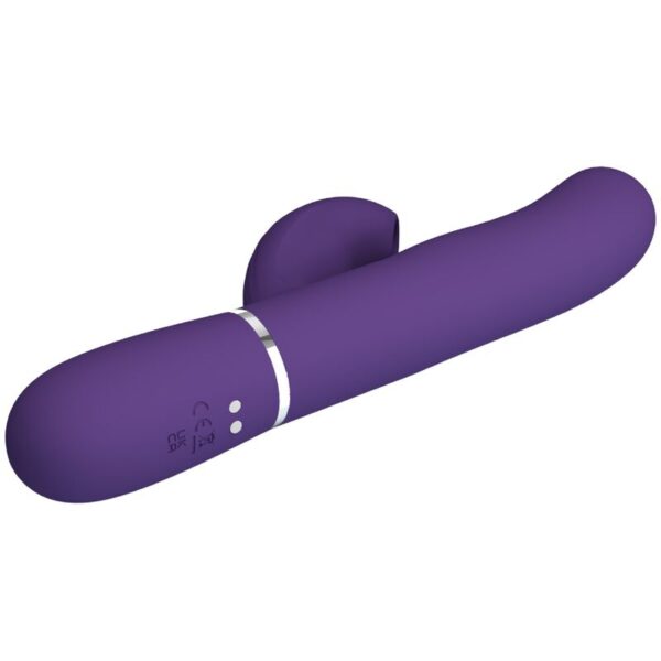 Pretty Love - Perlita Vibrador Punto G 3 En 1 Multifunción Morado - Imagen 7