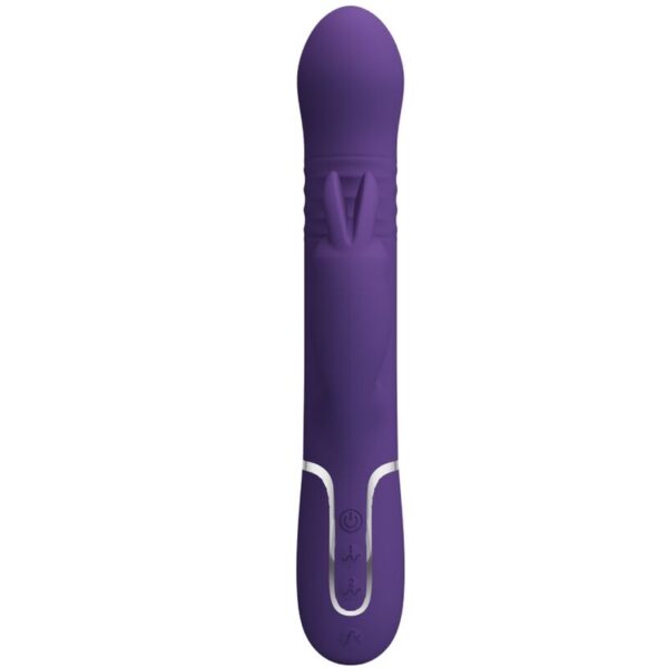 Pretty Love - Coale Vibrador Rabbit 4 En 1 Morado - Imagen 3