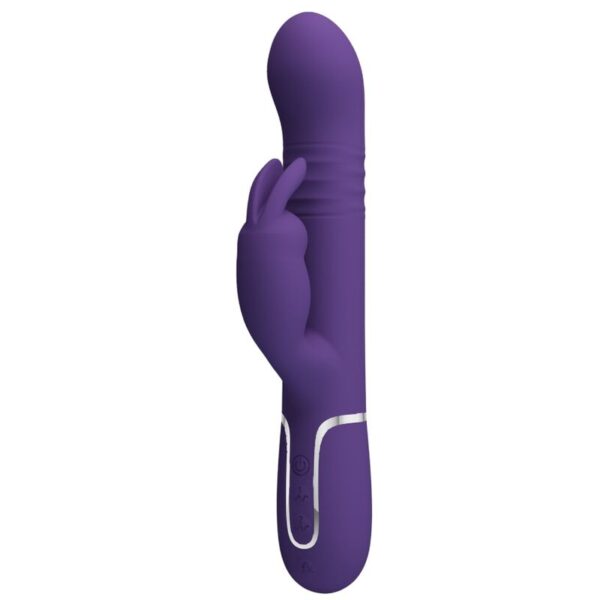 Pretty Love - Coale Vibrador Rabbit 4 En 1 Morado - Imagen 2