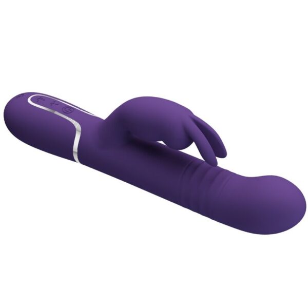 Pretty Love - Coale Vibrador Rabbit 4 En 1 Morado - Imagen 5