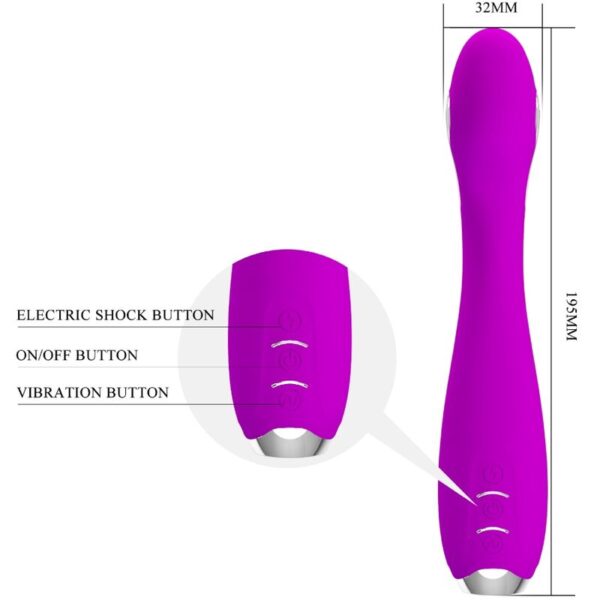 Pretty Love - Hector Vibrador Electroshock App Gratuita Violeta - Imagen 5