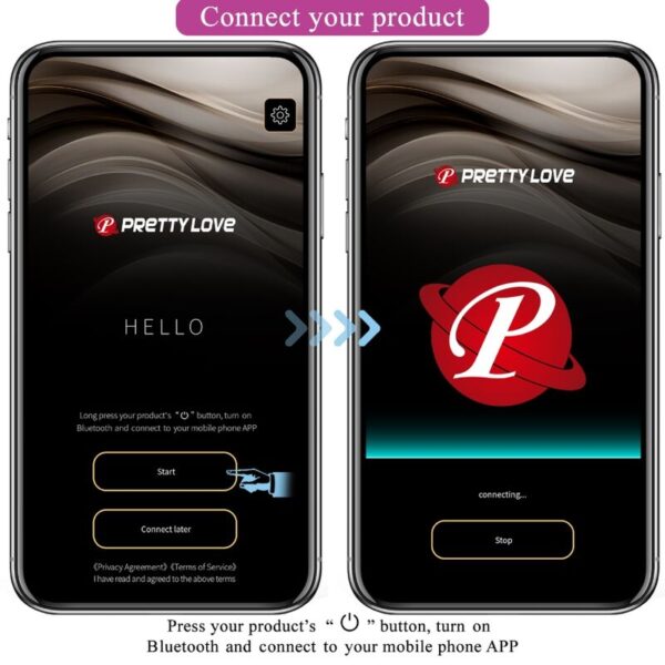 Pretty Love - Hector Vibrador Electroshock App Gratuita Violeta - Imagen 10