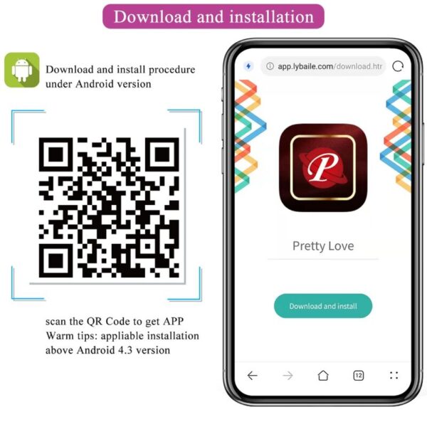 Pretty Love - Hector Vibrador Electroshock App Gratuita Violeta - Imagen 9