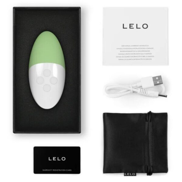 Lelo - Siri 3 Masajeador De Clitoris Pistachio Cream - Imagen 3