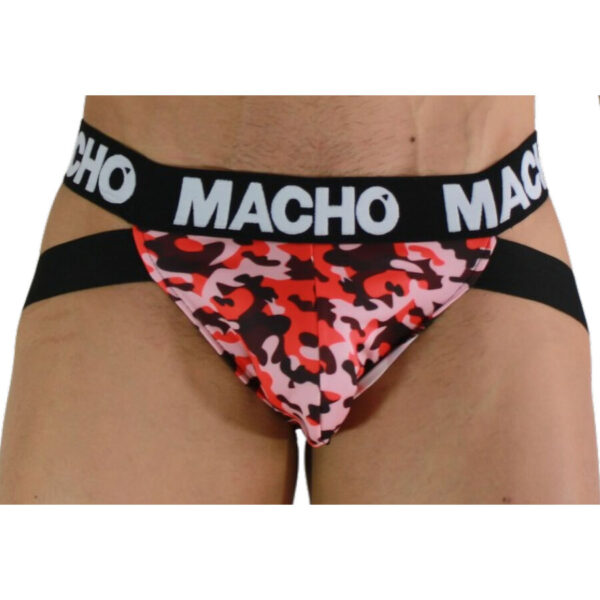 Macho - Mx28Mr Jock Militar Rojo S