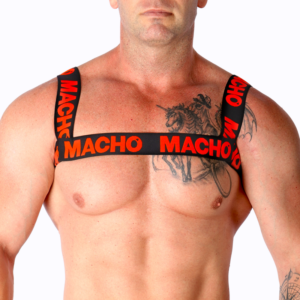 Macho - Arnes Doble Rojo