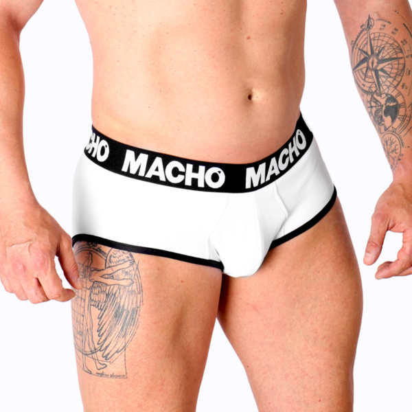 Macho - Ms30Bl Slip Blanco S - Imagen 8