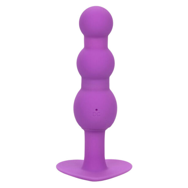 Calexotics - First Time Plug Anal Con Triple Cuencas 10 Vibraciones Violeta - Imagen 2