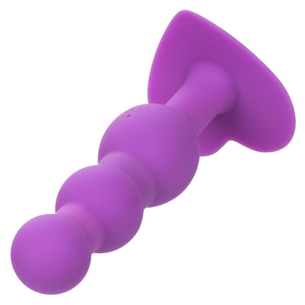 Calexotics - First Time Plug Anal Con Triple Cuencas 10 Vibraciones Violeta - Imagen 5