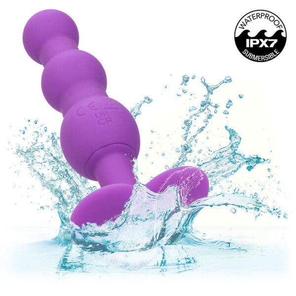 Calexotics - First Time Plug Anal Con Triple Cuencas 10 Vibraciones Violeta - Imagen 9