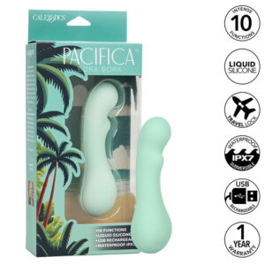 Calexotics - Pacifica Bora Bora Estimulador Punto G 10 Vibraciones Aqua