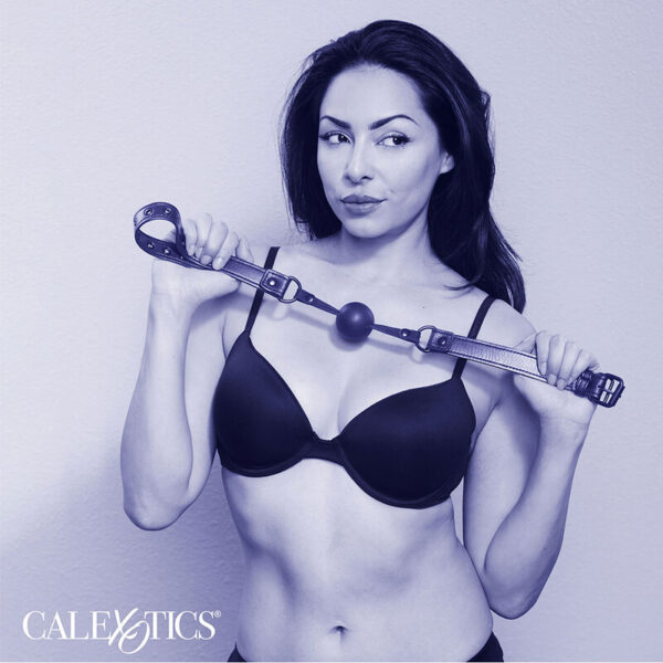 Calexotics - Nocturnal Mordaza De Bola Silicona Negro - Imagen 5