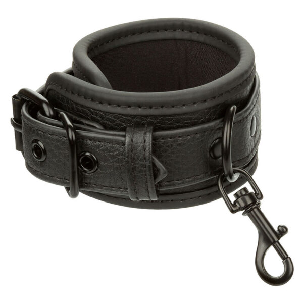 Calexotics - Nocturnal Esposas Cuero Ajustable Negro - Imagen 3