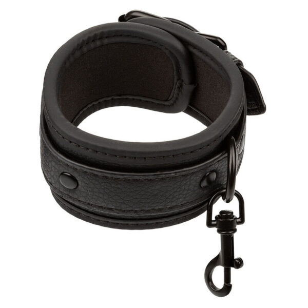 Calexotics - Nocturnal Esposas De Tobillo Cuero Ajustable Negro - Imagen 3